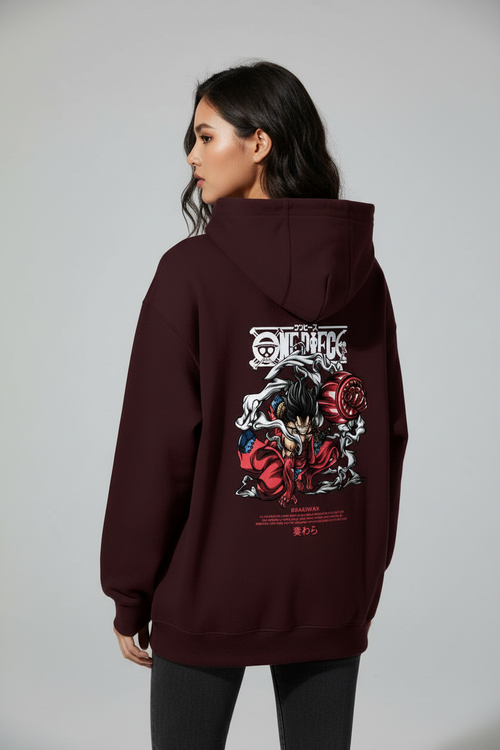 Crimson Crest Hoodie (Classic Marron)