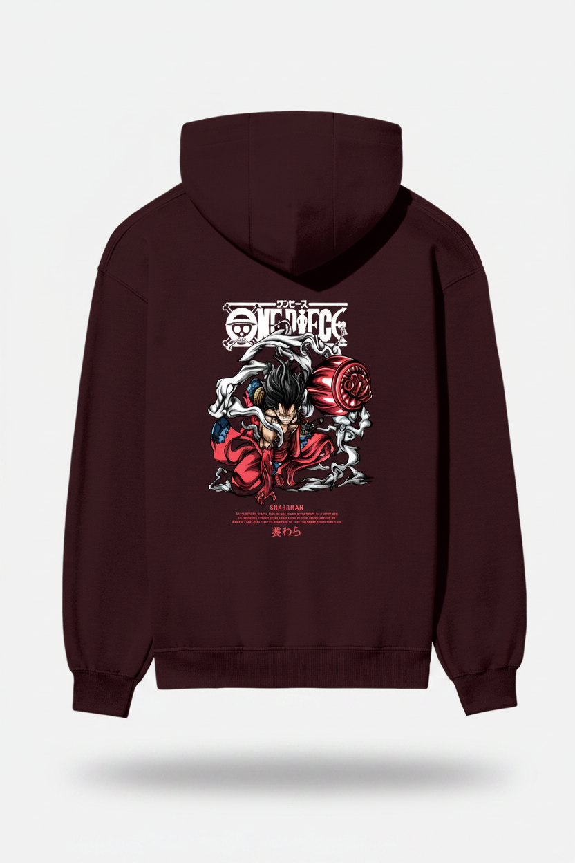 Crimson Crest Hoodie (Classic Marron)