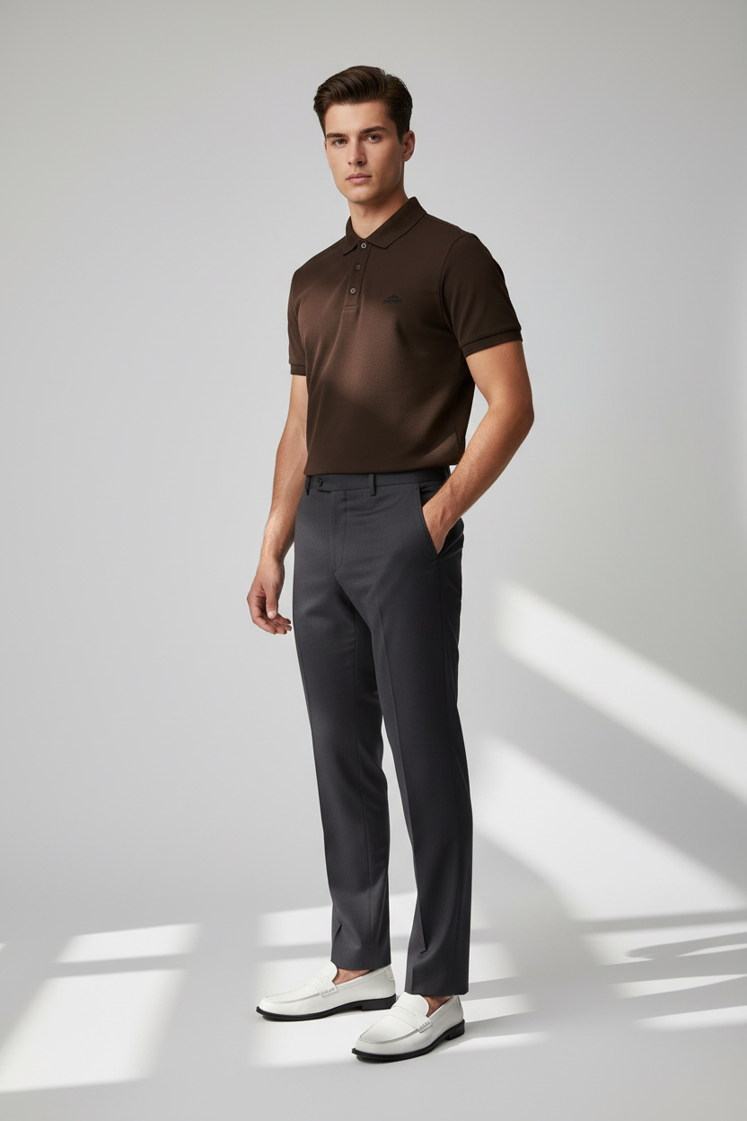 Classic Polo Brown Tshirt